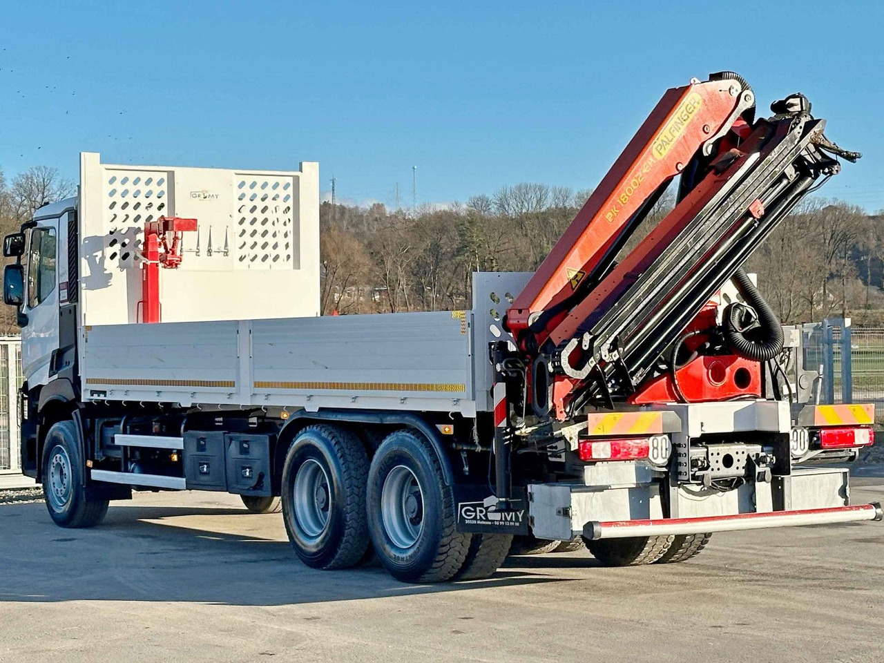 Kamion me vinç Renault C 380 *PRITSCHE 6,80m * PK 18002-EH C + FUNK*6x4: foto 7 Kamion me vinç Renault C 380 *PRITSCHE 6,80m * PK 18002-EH C + FUNK*6x4: foto 7