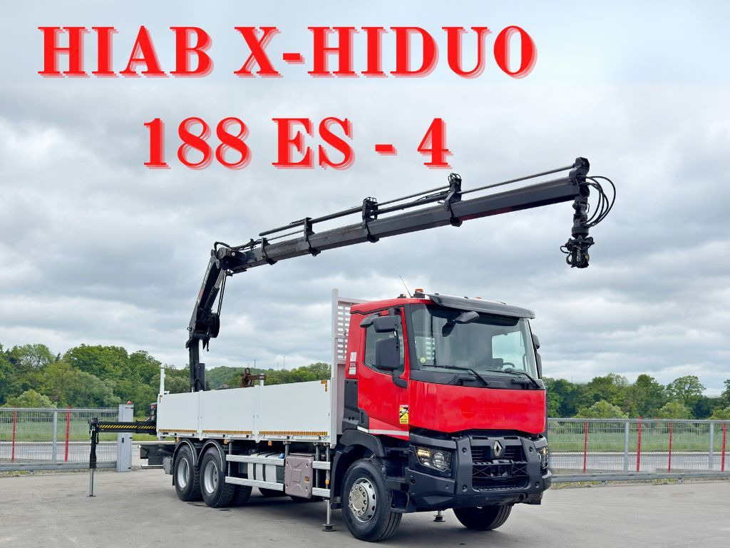 Renault C 430 *HIAB X - HIDUO 188 ES - 4 + FUNK * 6x4 - Kamion me vinç: foto 1 Renault C 430 *HIAB X - HIDUO 188 ES - 4 + FUNK * 6x4 - Kamion me vinç: foto 1
