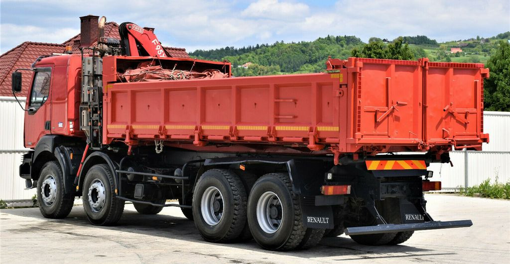 Lizingu i Renault KERAX 420 DCI Kipper 6,30m+FASSI F95AXS.21+FUNK  Renault KERAX 420 DCI Kipper 6,30m+FASSI F95AXS.21+FUNK: foto 7