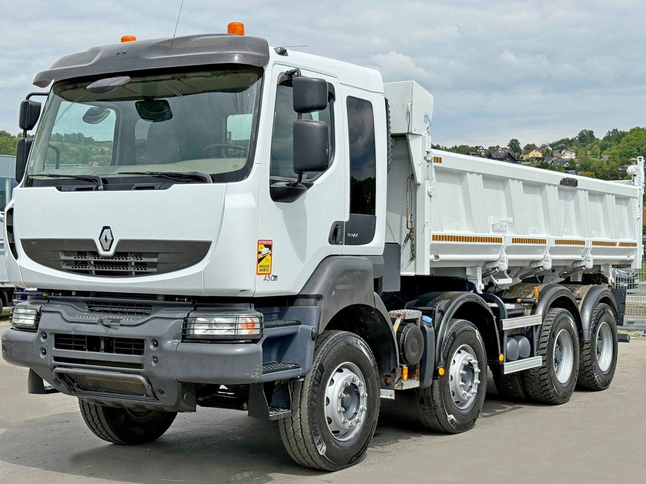 Renault KERAX 430 DXI * KIPPER 6,00 m / 8x4 * TOP - Kamion vetëshkarkues, Kamion me vinç: foto 2 Renault KERAX 430 DXI * KIPPER 6,00 m / 8x4 * TOP - Kamion vetëshkarkues, Kamion me vinç: foto 2