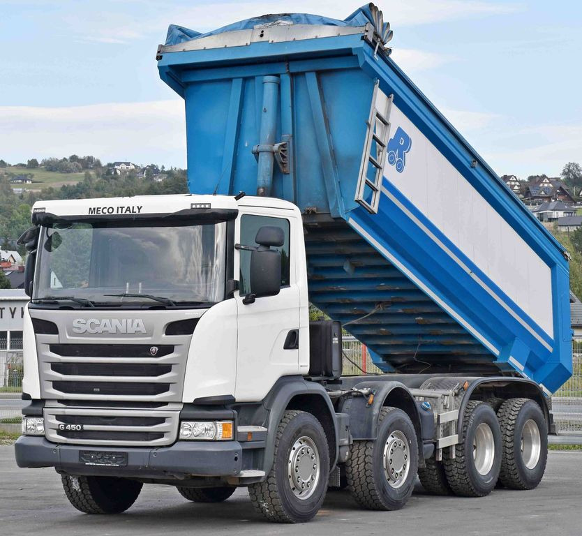 Scania G 450 * Kipper * TOPZUSTAND / 8x4 - Kamion vetëshkarkues: foto 3 Scania G 450 * Kipper * TOPZUSTAND / 8x4 - Kamion vetëshkarkues: foto 3