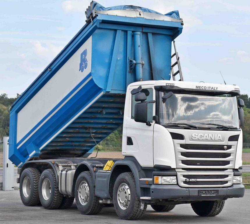 Scania G 450 * Kipper * TOPZUSTAND / 8x4 Scania G 450 * Kipper * TOPZUSTAND / 8x4 - Kamion vetëshkarkues: foto 4 Scania G 450 * Kipper * TOPZUSTAND / 8x4 Scania G 450 * Kipper * TOPZUSTAND / 8x4 - Kamion vetëshkarkues: foto 4