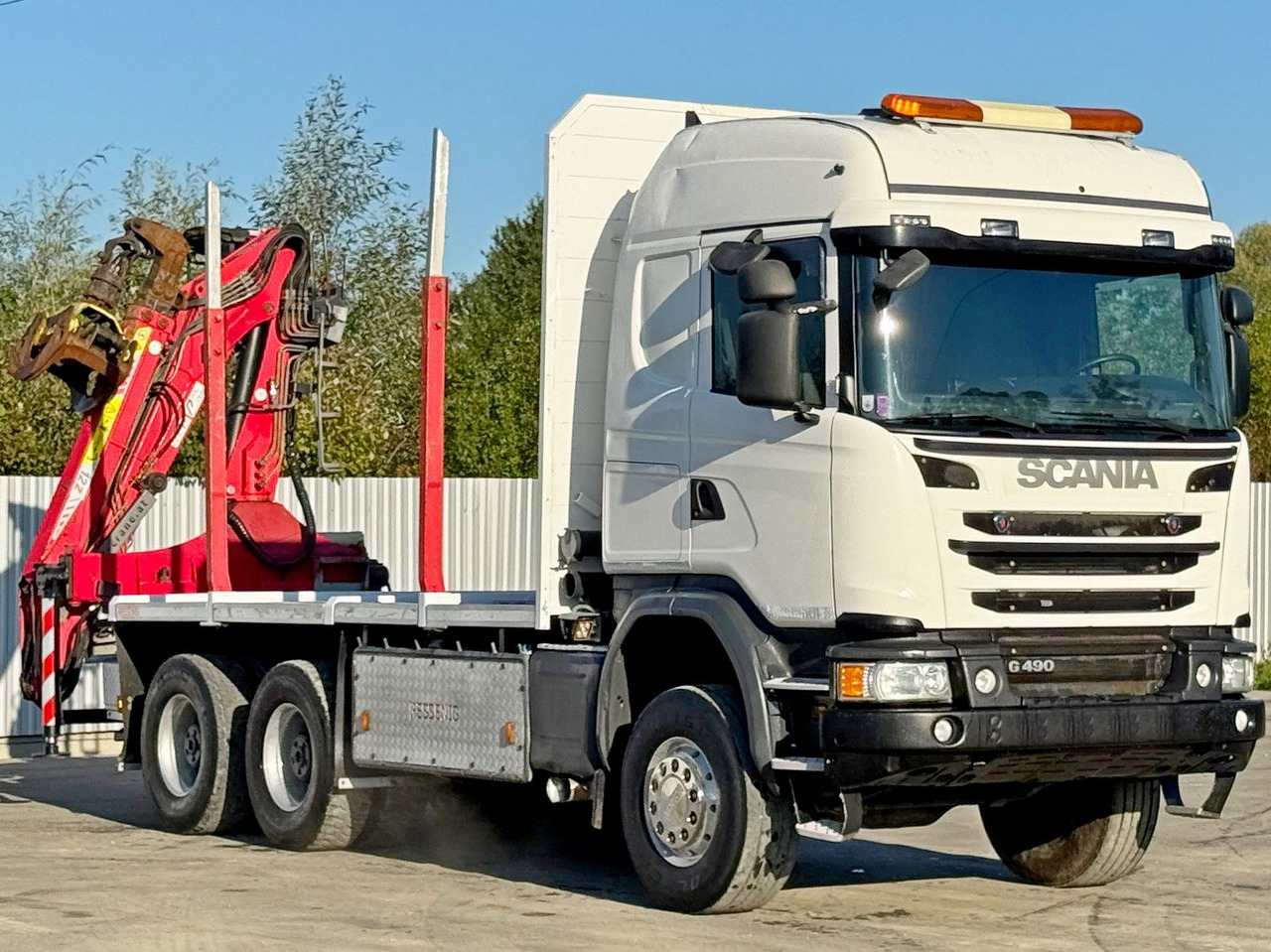 Scania G490* HOLZTRANSPORTER * PENZ 12Z8.70* 6x6 - Kamion për transport druri, Kamion me vinç: foto 3 Scania G490* HOLZTRANSPORTER * PENZ 12Z8.70* 6x6 - Kamion për transport druri, Kamion me vinç: foto 3