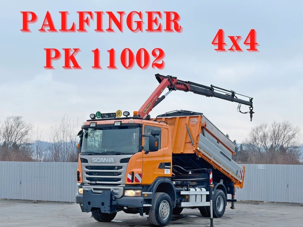 Scania R 420 KIPPER 4,15 m * PK 11002/FUNK * sandblaste - Kamion me vinç: foto 1 Scania R 420 KIPPER 4,15 m * PK 11002/FUNK * sandblaste - Kamion me vinç: foto 1
