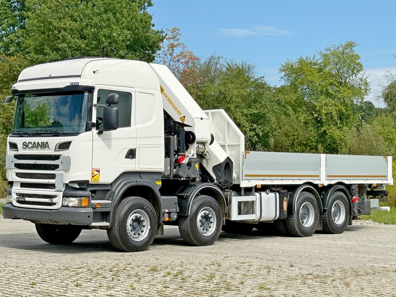 Scania R 500 * PK 88002 - EH G + FUNK * 8x4 *TOPZUSTAND - Kamion me vinç: foto 4 Scania R 500 * PK 88002 - EH G + FUNK * 8x4 *TOPZUSTAND - Kamion me vinç: foto 4