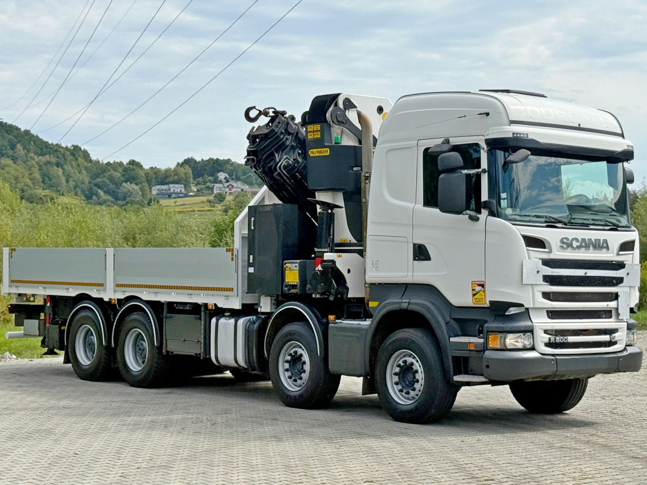 Scania R 500 * PK 88002 - EH G + FUNK * 8x4 *TOPZUSTAND - Kamion me vinç: foto 3 Scania R 500 * PK 88002 - EH G + FUNK * 8x4 *TOPZUSTAND - Kamion me vinç: foto 3