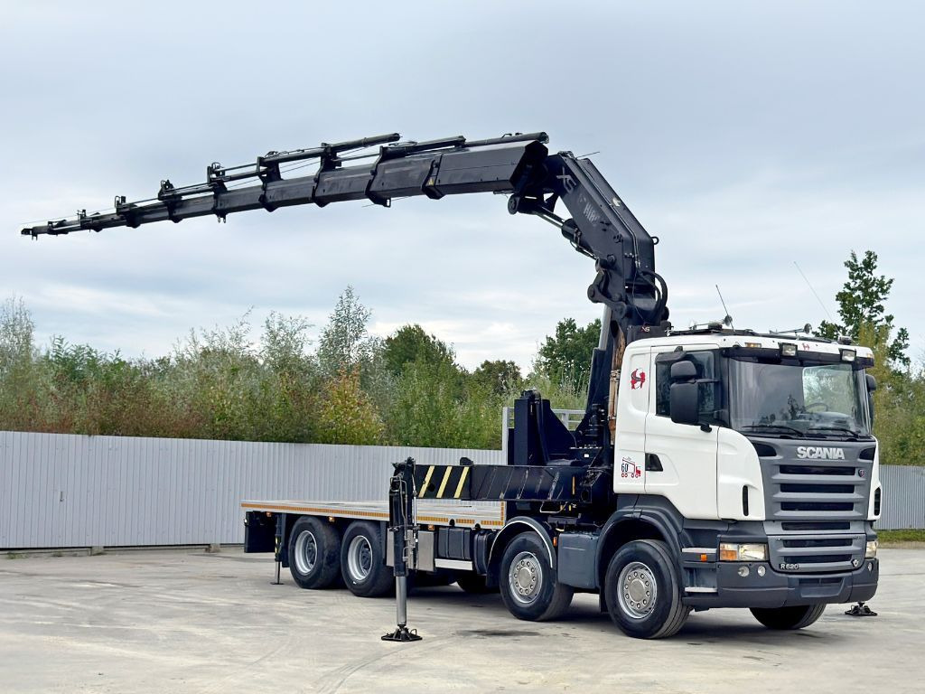 Scania R 620*PLATFORM 6,45m*HIAB 600 E - 9 + FUNK / 8x4 - Kamion me vinç: foto 2 Scania R 620*PLATFORM 6,45m*HIAB 600 E - 9 + FUNK / 8x4 - Kamion me vinç: foto 2