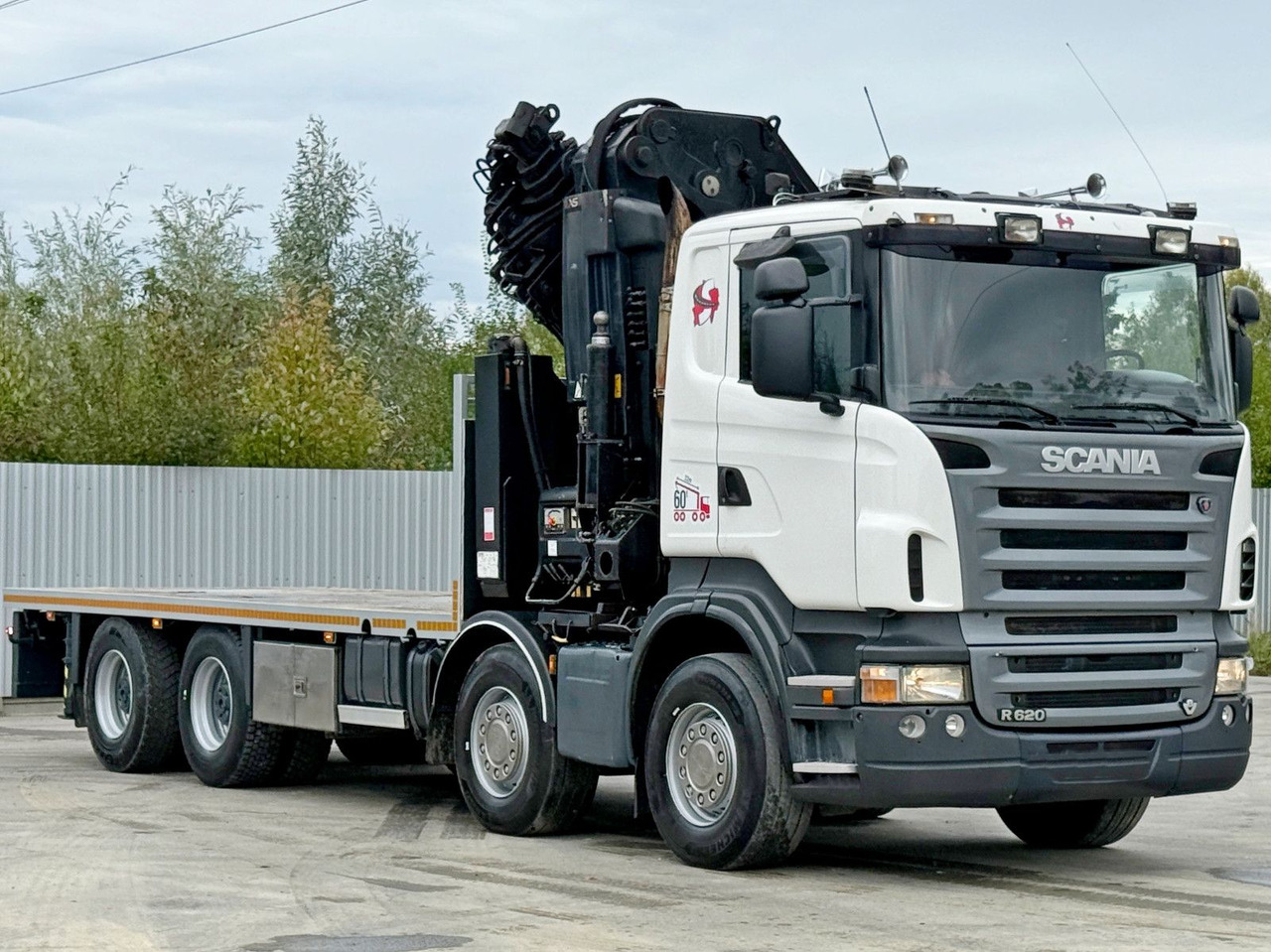 Scania R 620*PLATFORM 6,45m*HIAB 600 E - 9 + FUNK / 8x4 - Kamion me vinç: foto 4 Scania R 620*PLATFORM 6,45m*HIAB 600 E - 9 + FUNK / 8x4 - Kamion me vinç: foto 4