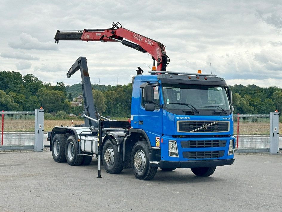 Volvo FM 12.420 * FASSI F150A.21 * 8x4 * TOP - Kamion vetëngarkues, Kamion me vinç: foto 2 Volvo FM 12.420 * FASSI F150A.21 * 8x4 * TOP - Kamion vetëngarkues, Kamion me vinç: foto 2