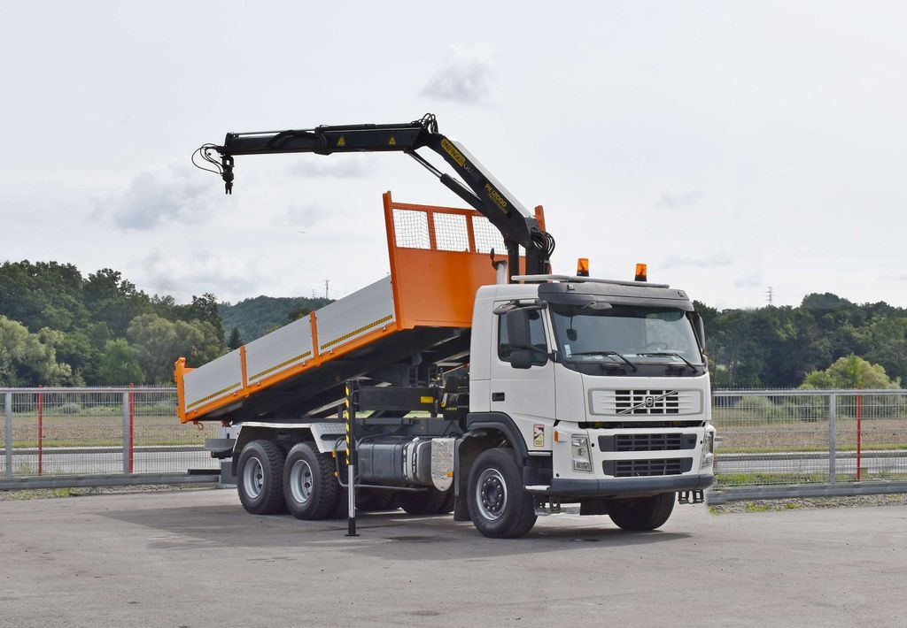 Volvo FM 380 Kipper 6,20 m * PK 12000 * FUNK*6x4 - Kamion vetëshkarkues, Kamion me vinç: foto 2 Volvo FM 380 Kipper 6,20 m * PK 12000 * FUNK*6x4 - Kamion vetëshkarkues, Kamion me vinç: foto 2