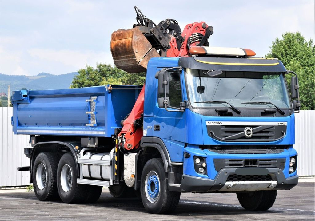 Volvo FMX 370 Kipper 4,90m *EPSILON Q150Z/FUNK*6x4 Volvo FMX 370 Kipper 4,90m *EPSILON Q150Z/FUNK*6x4 - Kamion me vinç, Kamion vetëshkarkues: foto 4 Volvo FMX 370 Kipper 4,90m *EPSILON Q150Z/FUNK*6x4 Volvo FMX 370 Kipper 4,90m *EPSILON Q150Z/FUNK*6x4 - Kamion me vinç, Kamion vetëshkarkues: foto 4