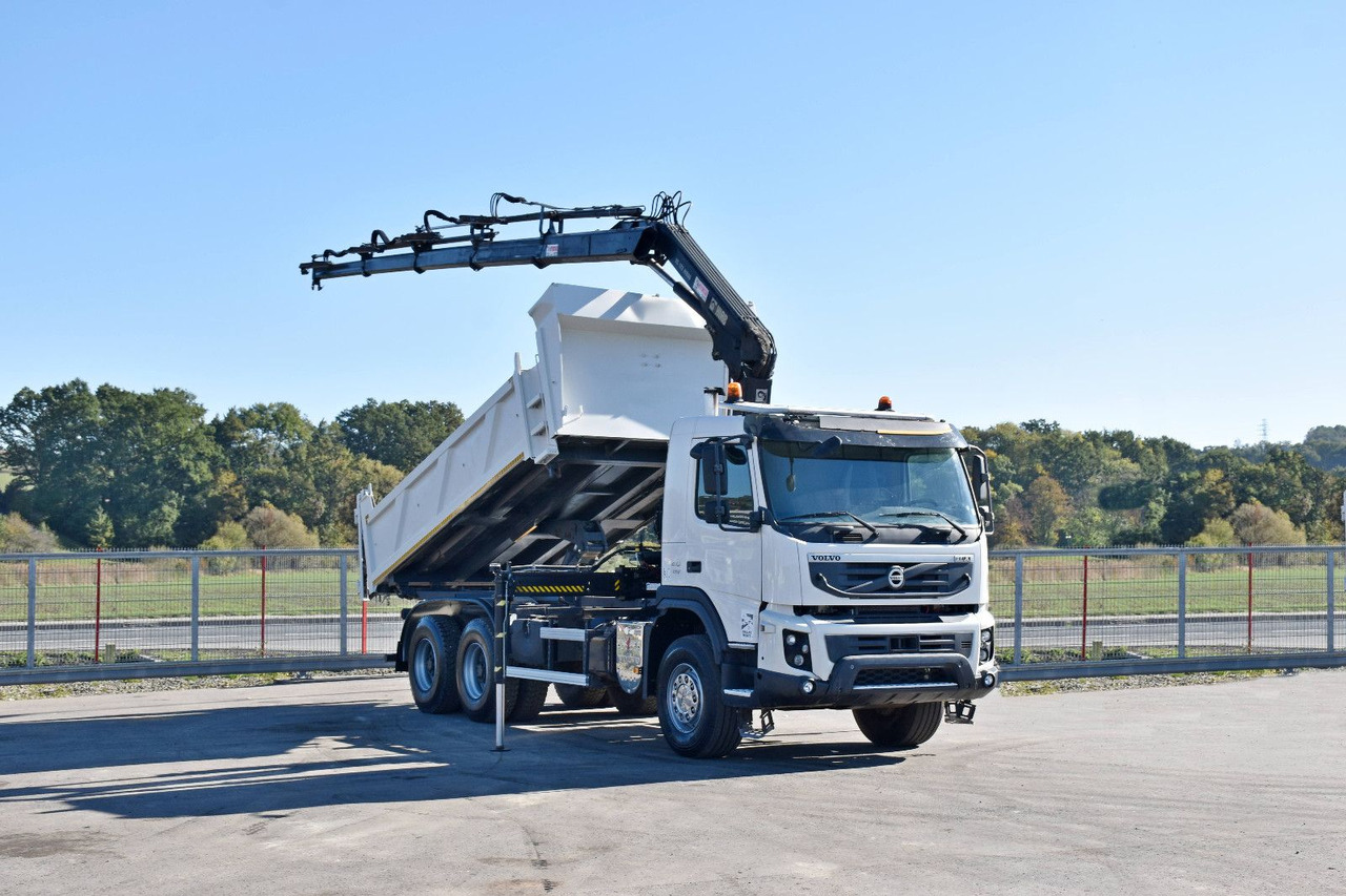 Volvo FMX 410 Kipper 5,20m*HIAB 122 D-4 HIDUO/FUNK*6x4 - Kamion me vinç: foto 2 Volvo FMX 410 Kipper 5,20m*HIAB 122 D-4 HIDUO/FUNK*6x4 - Kamion me vinç: foto 2