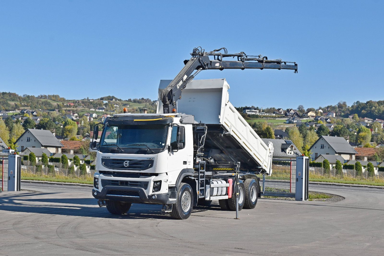 Volvo FMX 410 Kipper 5,20m*HIAB 122 D-4 HIDUO/FUNK*6x4 - Kamion vetëshkarkues: foto 2 Volvo FMX 410 Kipper 5,20m*HIAB 122 D-4 HIDUO/FUNK*6x4 - Kamion vetëshkarkues: foto 2