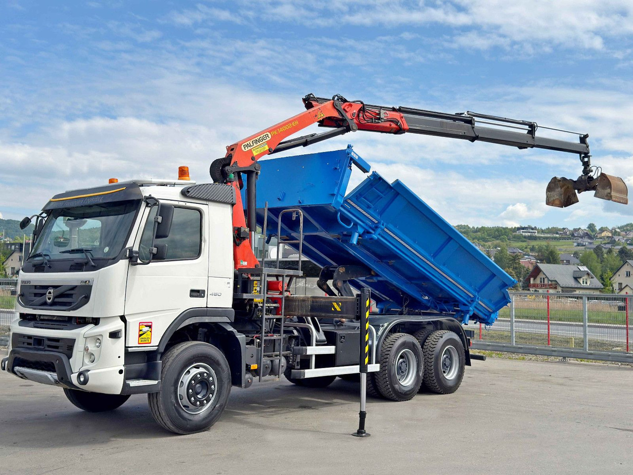 Volvo FMX 450 Kipper 5,15m * PK 14002-EH B * 6x4 * TOP - Kamion me vinç: foto 3 Volvo FMX 450 Kipper 5,15m * PK 14002-EH B * 6x4 * TOP - Kamion me vinç: foto 3