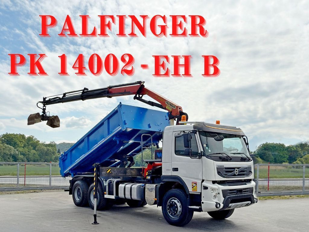 Volvo FMX 450 Kipper 5,15m * PK 14002-EH B * 6x4 * TOP - Kamion vetëshkarkues: foto 1 Volvo FMX 450 Kipper 5,15m * PK 14002-EH B * 6x4 * TOP - Kamion vetëshkarkues: foto 1