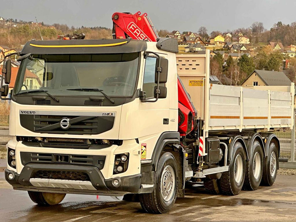 Volvo FMX 450 Kipper 6,50m*FASSI F215A.0.24 + FUNK*8x4 - Kamion vetëshkarkues: foto 4 Volvo FMX 450 Kipper 6,50m*FASSI F215A.0.24 + FUNK*8x4 - Kamion vetëshkarkues: foto 4