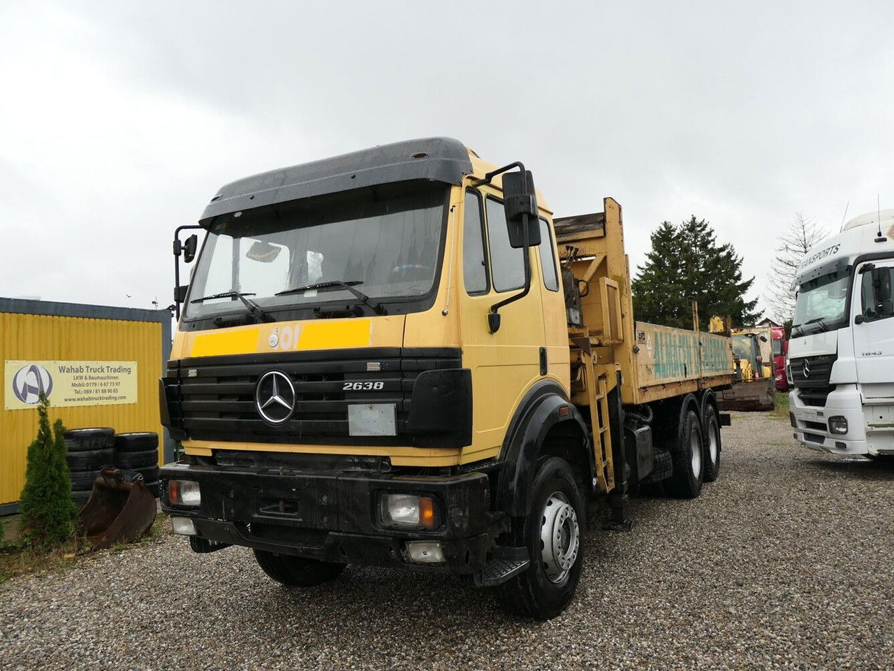 Mercedes-Benz SK 2638 - Kamion me karroceri të hapur: foto 5 Mercedes-Benz SK 2638 - Kamion me karroceri të hapur: foto 5
