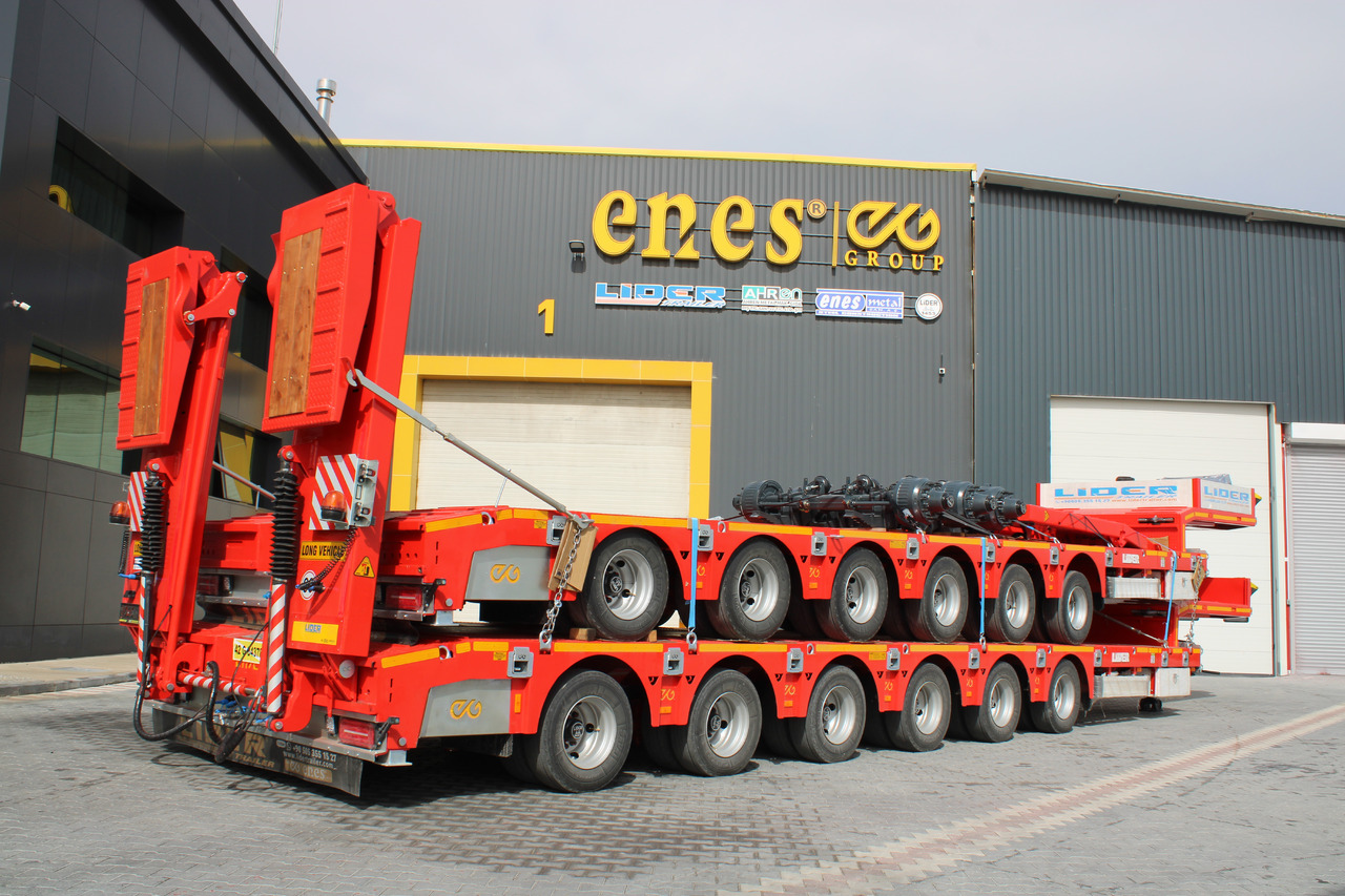 LIDER 2025 model 150 Tons capacity Lowbed semi trailer - Gjysmë rimorkio me plan ngarkimi të ulët: foto 3 LIDER 2025 model 150 Tons capacity Lowbed semi trailer - Gjysmë rimorkio me plan ngarkimi të ulët: foto 3