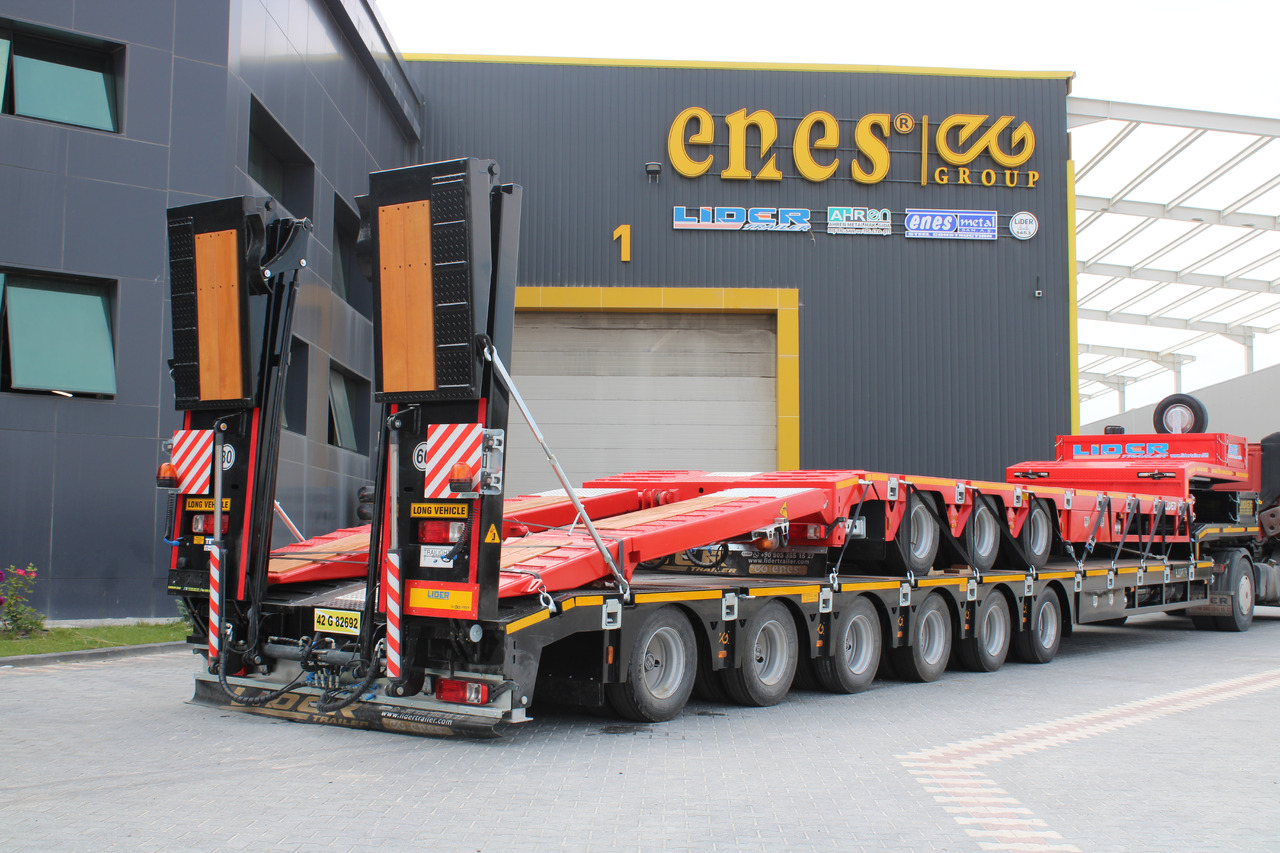 LIDER 2025 model 150 Tons capacity Lowbed semi trailer - Gjysmë rimorkio me plan ngarkimi të ulët: foto 1 LIDER 2025 model 150 Tons capacity Lowbed semi trailer - Gjysmë rimorkio me plan ngarkimi të ulët: foto 1