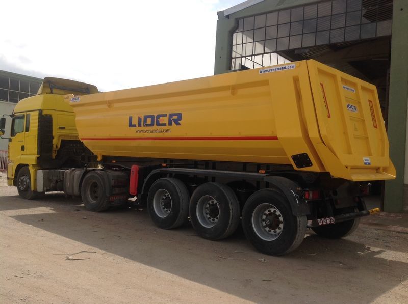 Gjysmë rimorkio vetëshkarkuese i ri LIDER LIDER DUMPER READY STOCKS NEW 2024 YEAR: foto 9