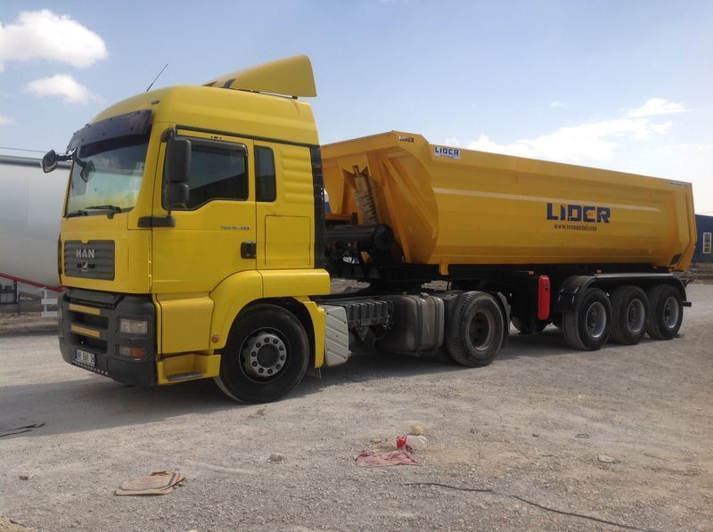 Gjysmë rimorkio vetëshkarkuese i ri LIDER LIDER DUMPER READY STOCKS NEW 2024 YEAR: foto 7