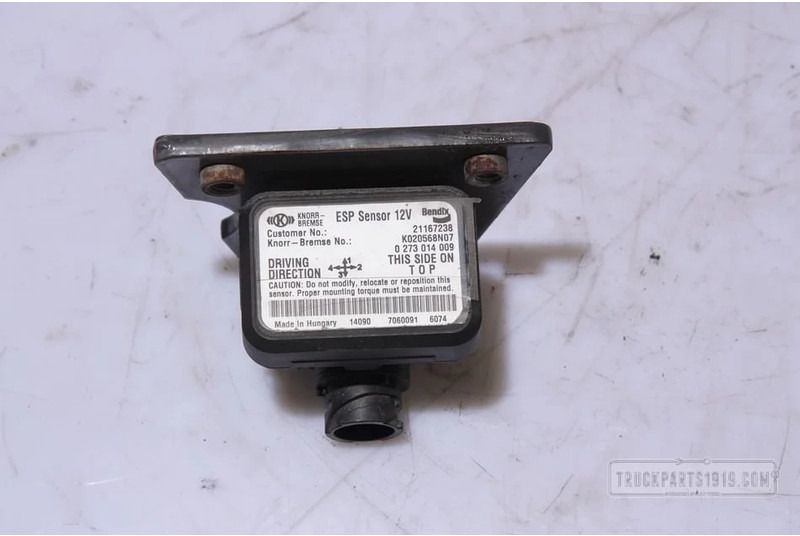KNORR-BREMSE Electrical System ESP sensor RENAULT - Sensor për Kamioni: foto 1 KNORR-BREMSE Electrical System ESP sensor RENAULT - Sensor për Kamioni: foto 1