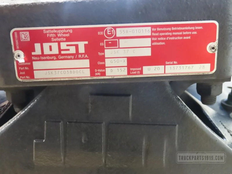 MAN JSK37C Body & Chassis Parts Opleggerschotel JSK37C - Telajo/ Shasia për Kamioni: foto 2 MAN JSK37C Body & Chassis Parts Opleggerschotel JSK37C - Telajo/ Shasia për Kamioni: foto 2