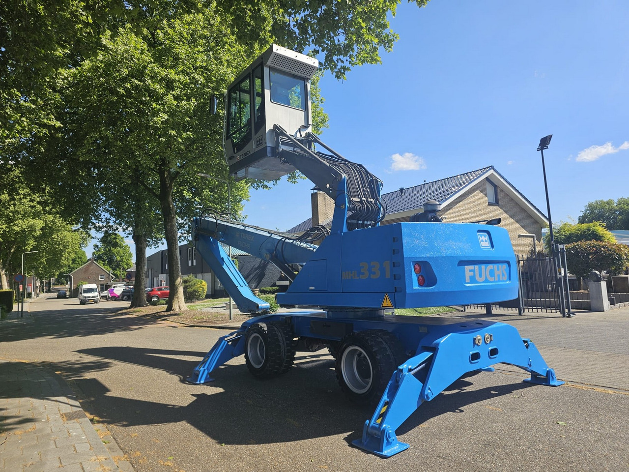 Fuchs MHL 331 Material Handler - Ekskavator për mbetje: foto 4 Fuchs MHL 331 Material Handler - Ekskavator për mbetje: foto 4