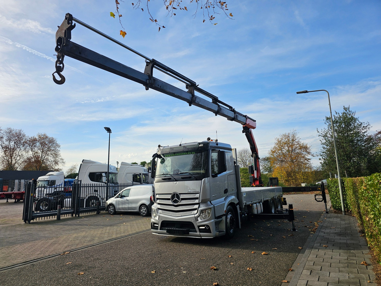 Mercedes Benz Actros 2645 6x4 - Kamion me karroceri të hapur, Kamion me vinç: foto 3 Mercedes Benz Actros 2645 6x4 - Kamion me karroceri të hapur, Kamion me vinç: foto 3