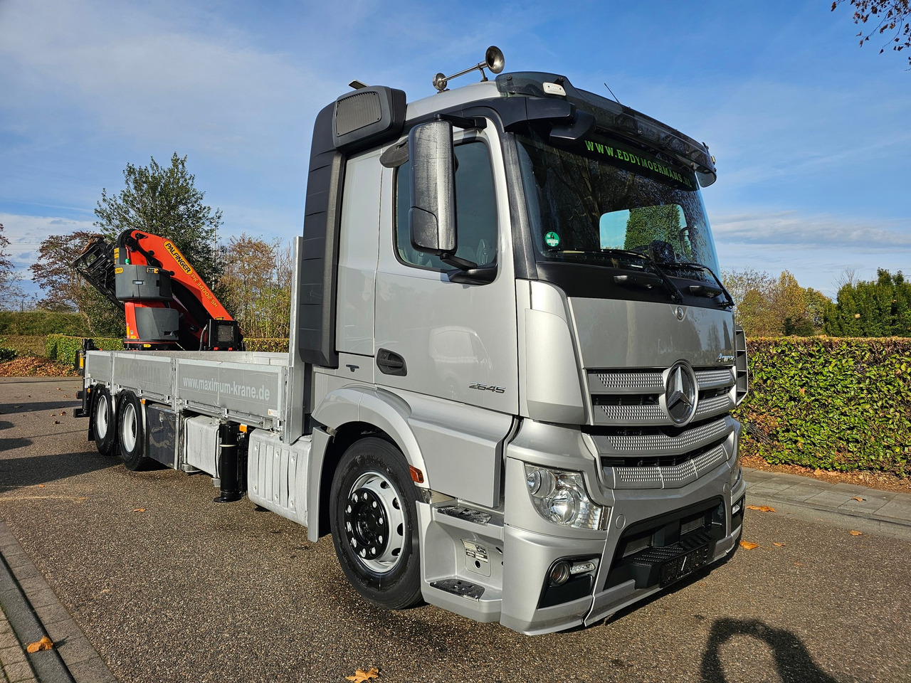 Mercedes Benz Actros 2645 6x4 - Kamion me karroceri të hapur, Kamion me vinç: foto 5 Mercedes Benz Actros 2645 6x4 - Kamion me karroceri të hapur, Kamion me vinç: foto 5