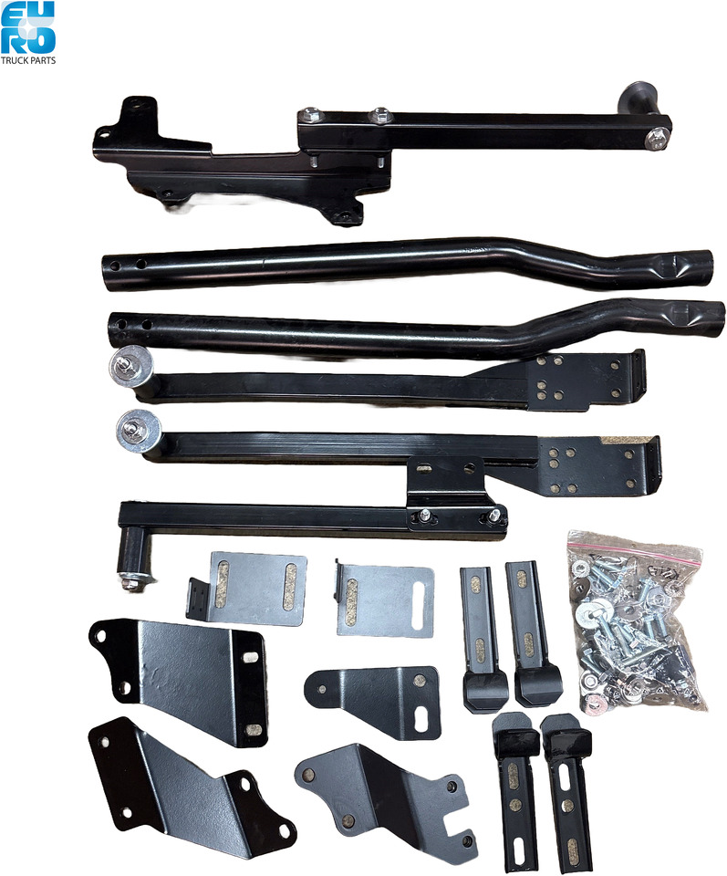 DAF XG XG+ XF ZIJSKIRT SET WB 4000mm 2022- COLOR CRISTAL WHITE , E1980,COMPLEET MET BEVESTIGING. 000217C1B - Parakolp për Kamioni: foto 3 DAF XG XG+ XF ZIJSKIRT SET WB 4000mm 2022- COLOR CRISTAL WHITE , E1980,COMPLEET MET BEVESTIGING. 000217C1B - Parakolp për Kamioni: foto 3