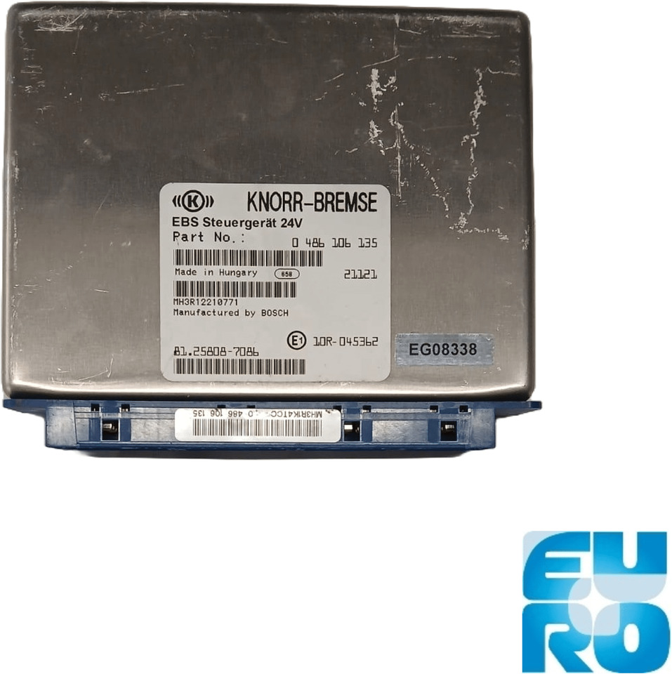 MAN TGS/X 06-EBS ELECTRONIC CONTROL UNIT (ECU) 5/7 KNORR PLUS 0486106309N50 - ECU për Kamioni: foto 1 MAN TGS/X 06-EBS ELECTRONIC CONTROL UNIT (ECU) 5/7 KNORR PLUS 0486106309N50 - ECU për Kamioni: foto 1