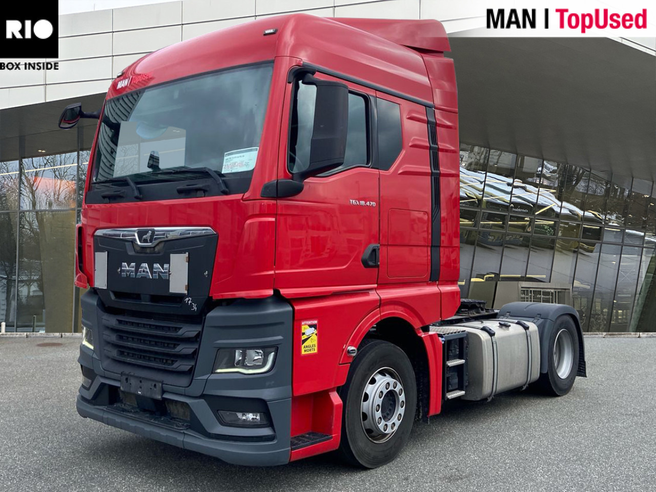 MAN TGX 18.470 4x2 BL SA "Retarder" - Gjysmë-kamion: foto 1 MAN TGX 18.470 4x2 BL SA "Retarder" - Gjysmë-kamion: foto 1
