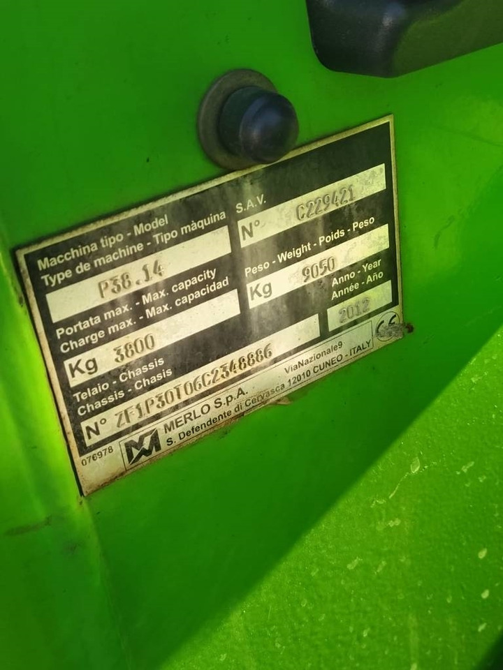 Merlo 38.14 - Ekskavator teleskopik: foto 4 Merlo 38.14 - Ekskavator teleskopik: foto 4