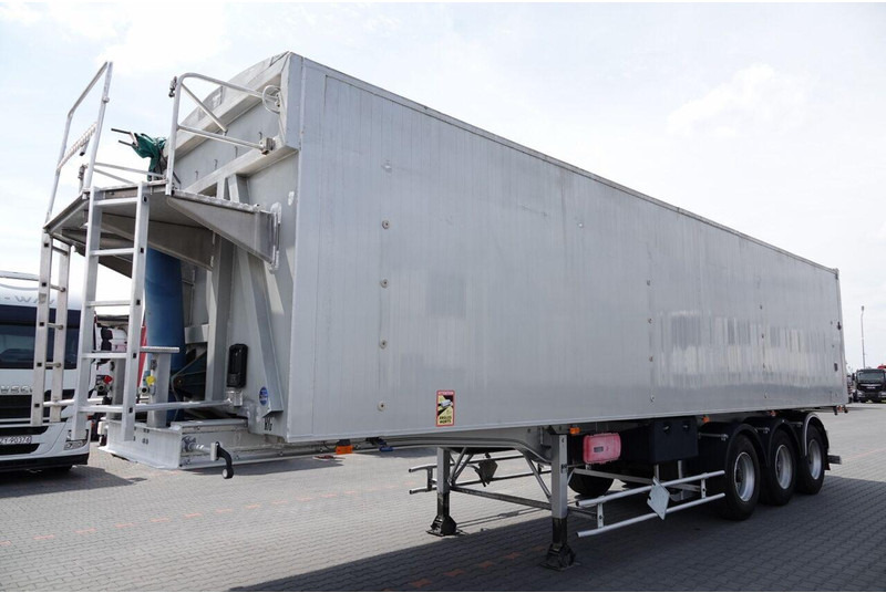 Benalu WYWROTKA 57 m3 / OŚ PODNOSZONA / SPROWADZONA / MAŁO UŻYWANA / S - Gjysmë rimorkio vetëshkarkuese: foto 5 Benalu WYWROTKA 57 m3 / OŚ PODNOSZONA / SPROWADZONA / MAŁO UŻYWANA / S - Gjysmë rimorkio vetëshkarkuese: foto 5