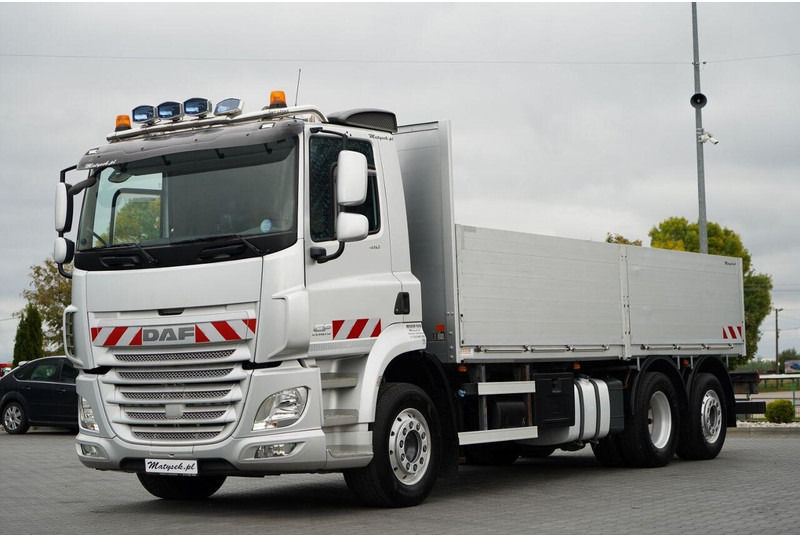 DAF CF 410 / 6x2 / BURTOWY / DO BUDOWLANKI / EURO 6 / OŚ PODNOSZONA - Kamion me karroceri të hapur: foto 1 DAF CF 410 / 6x2 / BURTOWY / DO BUDOWLANKI / EURO 6 / OŚ PODNOSZONA - Kamion me karroceri të hapur: foto 1