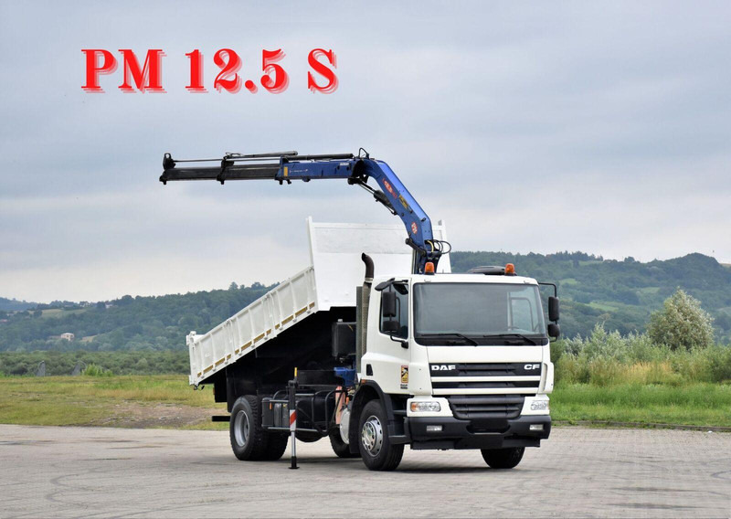DAF CF 75.310 - Kamion vetëshkarkues, Kamion me vinç: foto 1 DAF CF 75.310 - Kamion vetëshkarkues, Kamion me vinç: foto 1