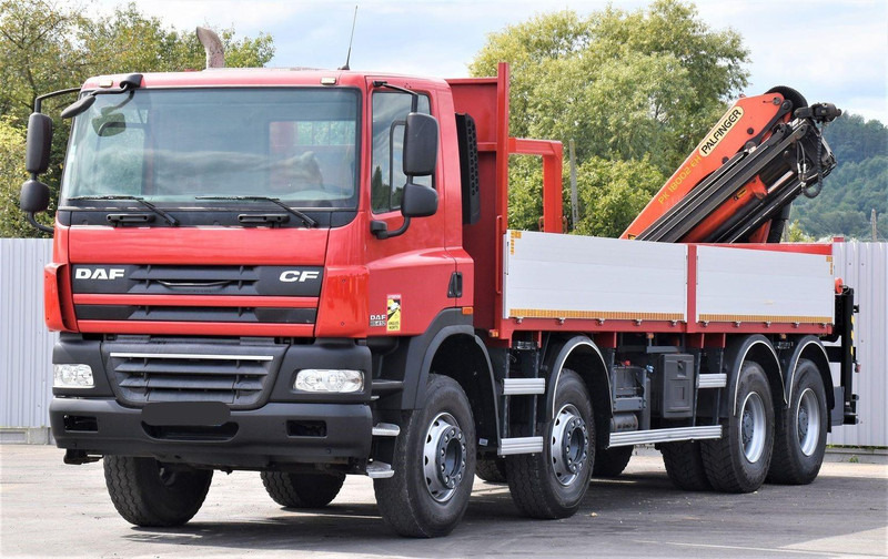DAF CF 85.410 - Kamion me karroceri të hapur, Kamion me vinç: foto 3 DAF CF 85.410 - Kamion me karroceri të hapur, Kamion me vinç: foto 3