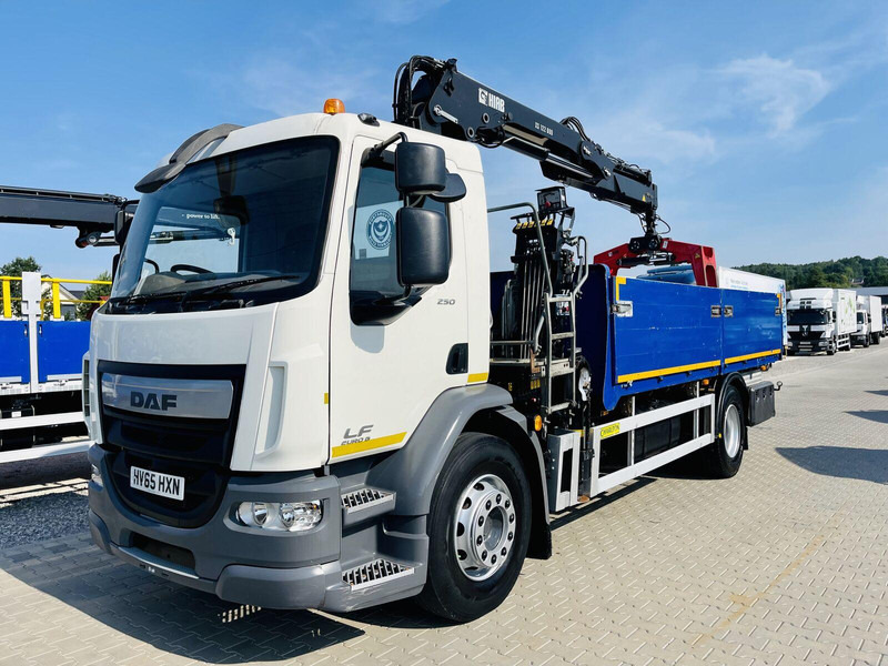 DAF LF CF 250 Right Handed - Kamion me karroceri të hapur, Kamion me vinç: foto 2 DAF LF CF 250 Right Handed - Kamion me karroceri të hapur, Kamion me vinç: foto 2