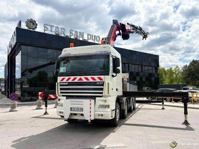 DAF XF 105.510 8x4 FASSI F800 XP Crane Fifth wheel - Kamion me karroceri të hapur, Kamion me vinç: foto 5 DAF XF 105.510 8x4 FASSI F800 XP Crane Fifth wheel - Kamion me karroceri të hapur, Kamion me vinç: foto 5