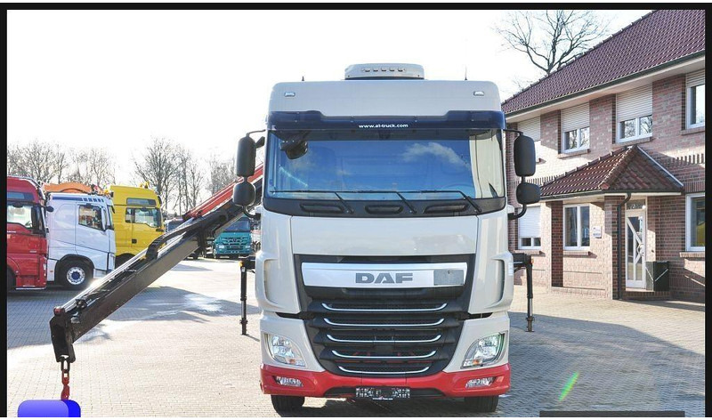 DAF XF 440 - Kamion me karroceri të hapur, Kamion me vinç: foto 2 DAF XF 440 - Kamion me karroceri të hapur, Kamion me vinç: foto 2