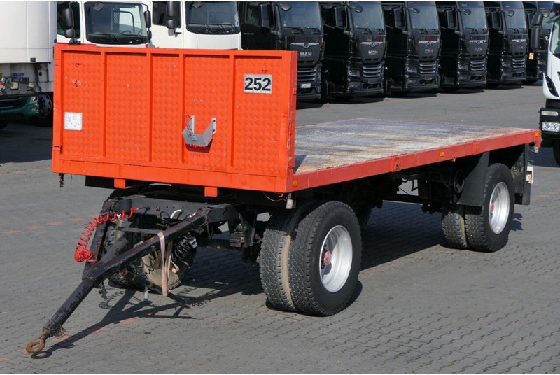 Fruehauf CODER / PRZYCZEPA DO BUDOWLANKI / Długość : 6 M / waga: 3900 kg - Rimorkio e hapur/ Platformë: foto 1 Fruehauf CODER / PRZYCZEPA DO BUDOWLANKI / Długość : 6 M / waga: 3900 kg - Rimorkio e hapur/ Platformë: foto 1