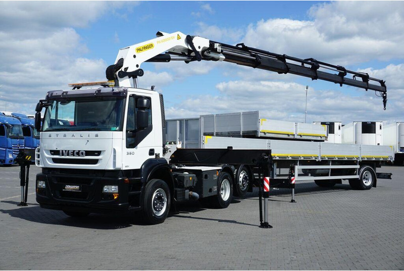Iveco STRALIS / 260E36 / 6 X 2 / HDS PALFINGER PK 42 002 SH-E / WYSIĘG - Gjysmë-kamion: foto 1 Iveco STRALIS / 260E36 / 6 X 2 / HDS PALFINGER PK 42 002 SH-E / WYSIĘG - Gjysmë-kamion: foto 1