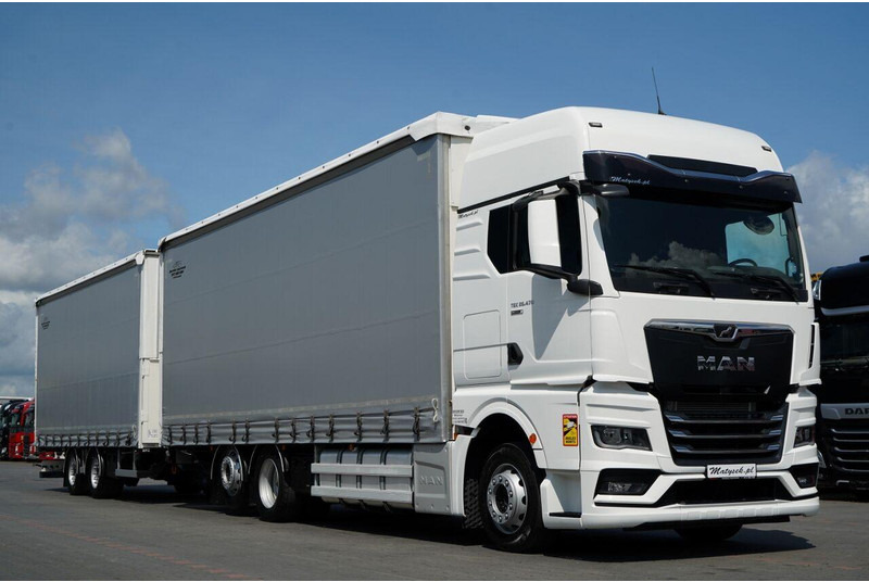 MAN TGX 26.470 / ZESTAW TANDEM 120 M3 / PRZEJAZDOWY / I-PARK COOL / - Gjysmë-kamion: foto 4 MAN TGX 26.470 / ZESTAW TANDEM 120 M3 / PRZEJAZDOWY / I-PARK COOL / - Gjysmë-kamion: foto 4