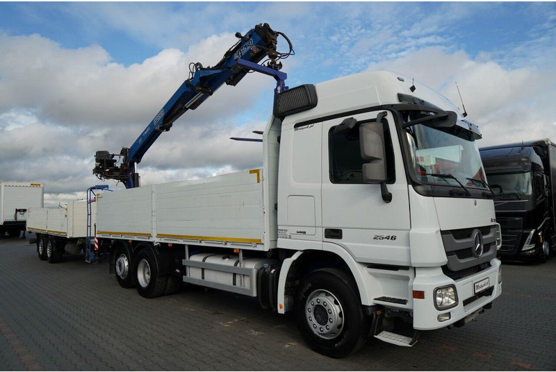 Mercedes-Benz / ACTROS 2548 / 6x2 / ZESTAW BURTOWY - 6,5 M / OŚ PODNOSZONA / - Gjysmë-kamion: foto 2 Mercedes-Benz / ACTROS 2548 / 6x2 / ZESTAW BURTOWY - 6,5 M / OŚ PODNOSZONA / - Gjysmë-kamion: foto 2