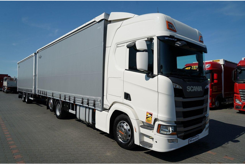 Scania R 450 / ZESTAW TANDEM 120 M3 / PRZEJAZDOWY / OŚ SKRĘTNA PODNOSZO - Gjysmë-kamion: foto 5 Scania R 450 / ZESTAW TANDEM 120 M3 / PRZEJAZDOWY / OŚ SKRĘTNA PODNOSZO - Gjysmë-kamion: foto 5