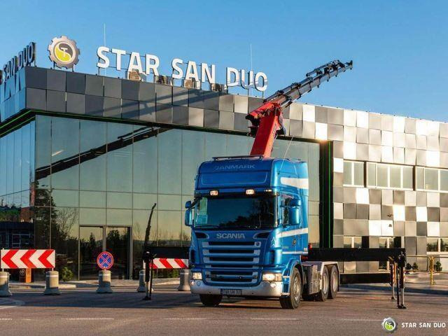 Scania R500 6x4 PALFINGER PK 44002 Crane Kran - Gjysmë-kamion: foto 1 Scania R500 6x4 PALFINGER PK 44002 Crane Kran - Gjysmë-kamion: foto 1