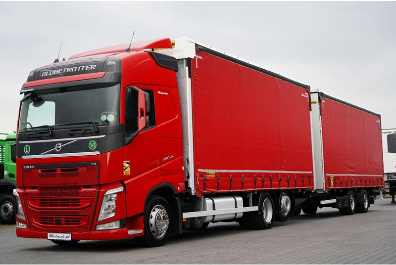 Volvo FH 460 / ZESTAW TANDEM 120 M3 / PRZEJAZDOWY / I-PARK COOL / WIEL - Gjysmë-kamion: foto 1 Volvo FH 460 / ZESTAW TANDEM 120 M3 / PRZEJAZDOWY / I-PARK COOL / WIEL - Gjysmë-kamion: foto 1