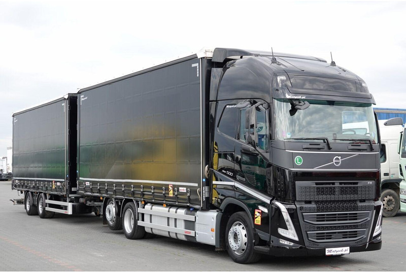 Volvo FH 500 / I-SAVE / XL / ZESTAW TANDEM PRZEJAZDOWY 120 M3 / 2023 / - Gjysmë-kamion: foto 2 Volvo FH 500 / I-SAVE / XL / ZESTAW TANDEM PRZEJAZDOWY 120 M3 / 2023 / - Gjysmë-kamion: foto 2