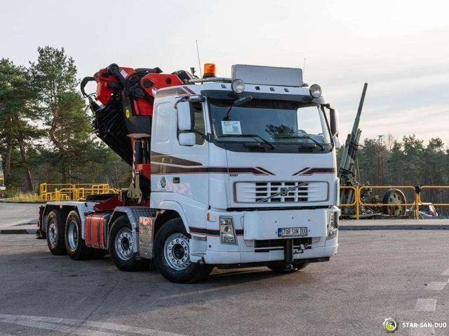 Gjysmë-kamion Volvo FH 520 8x2 PALFINGER PK 100002 HDS Fly Jib Cran: foto 13
